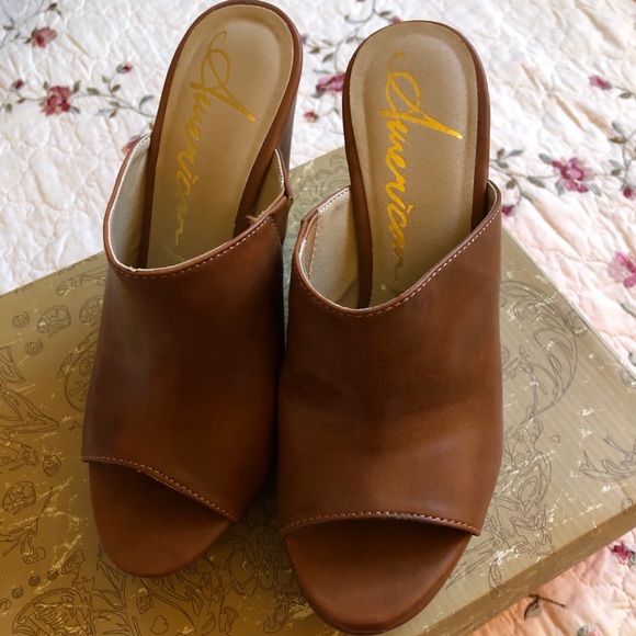 American Rag Shoes - American Rag Wedge Sandal Asloantan